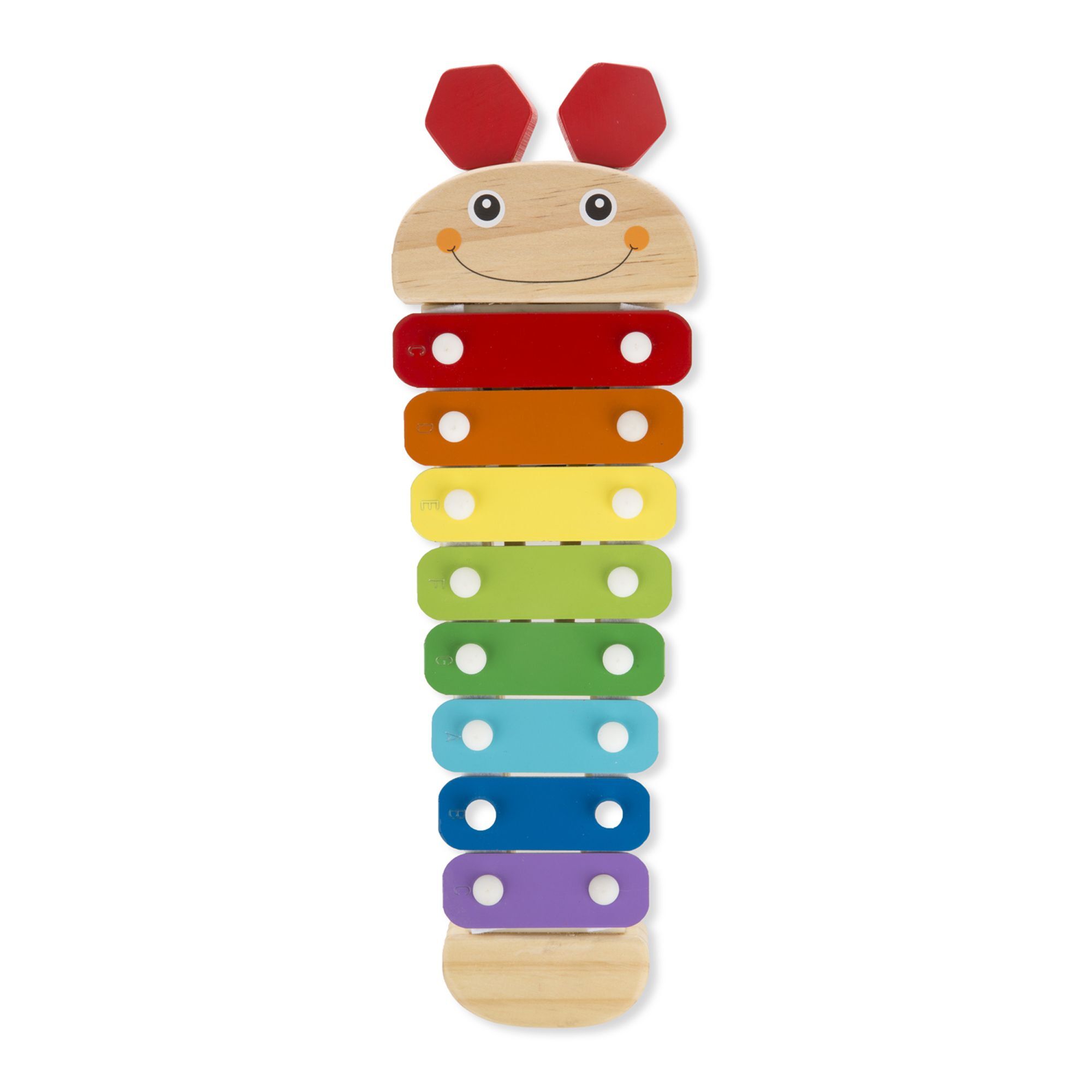 Melissa & Doug Wooden Caterpillar Xylophone