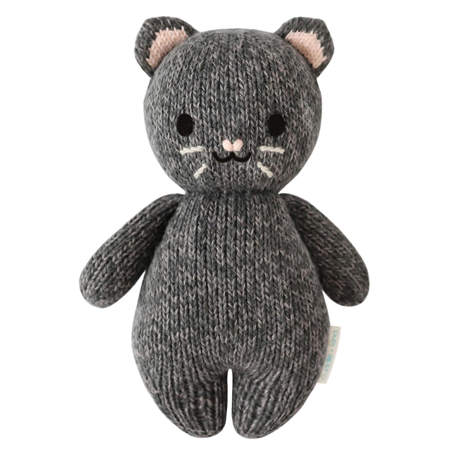 cuddle+kind Baby Kitten In Charcoal cuddle+kind Baby Kitten In Charcoal