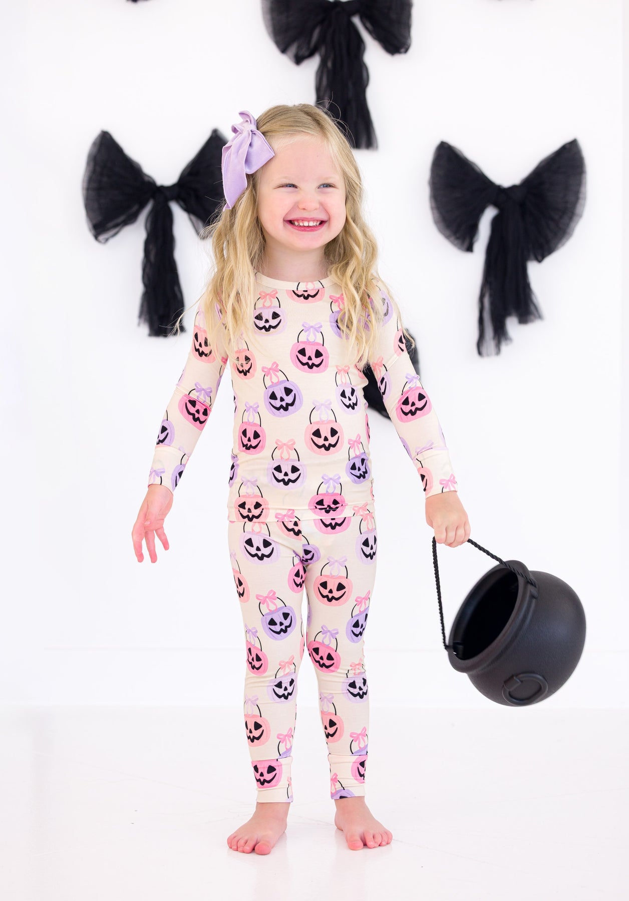 Birdie Bean Trick or Sweet Bamboo Viscose Pajama Set