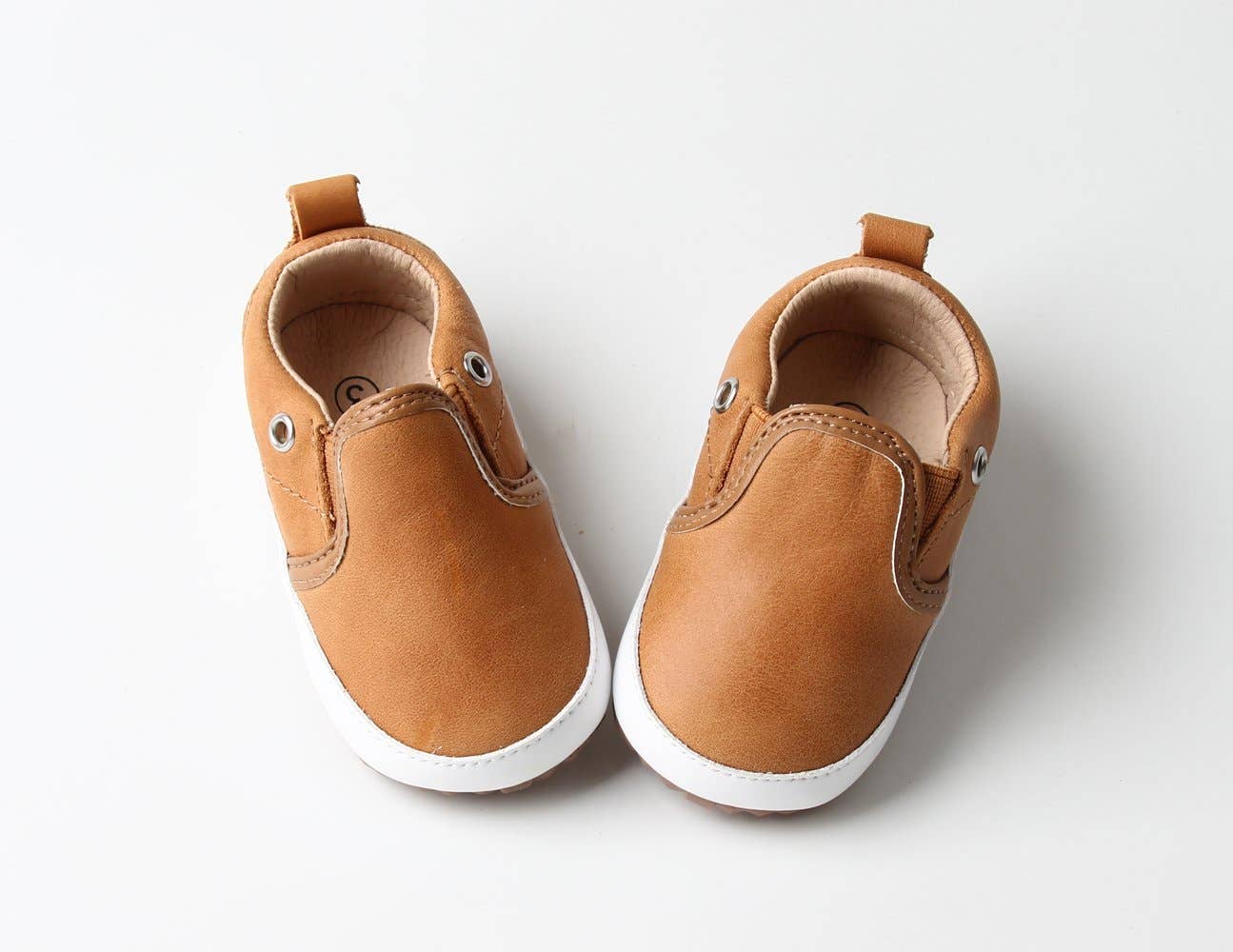 Little Love Bug Company Desert Sand Quinn Slip On Shoes Little Love Bug Company Desert Sand Quinn Slip On Shoes