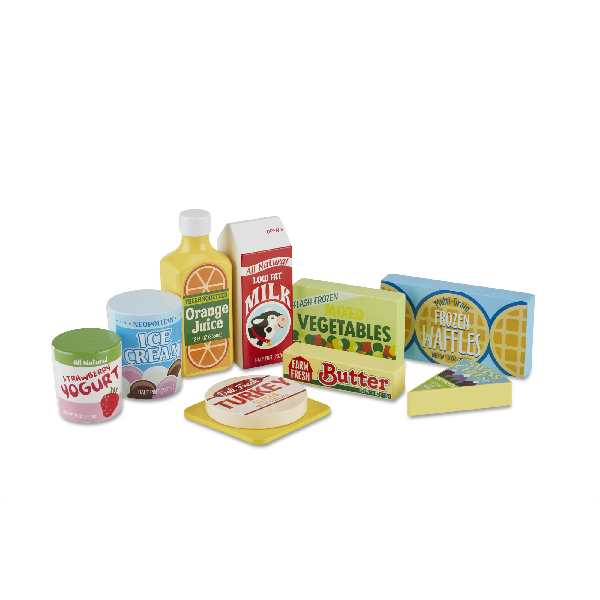 Melissa & Doug Fridge Food