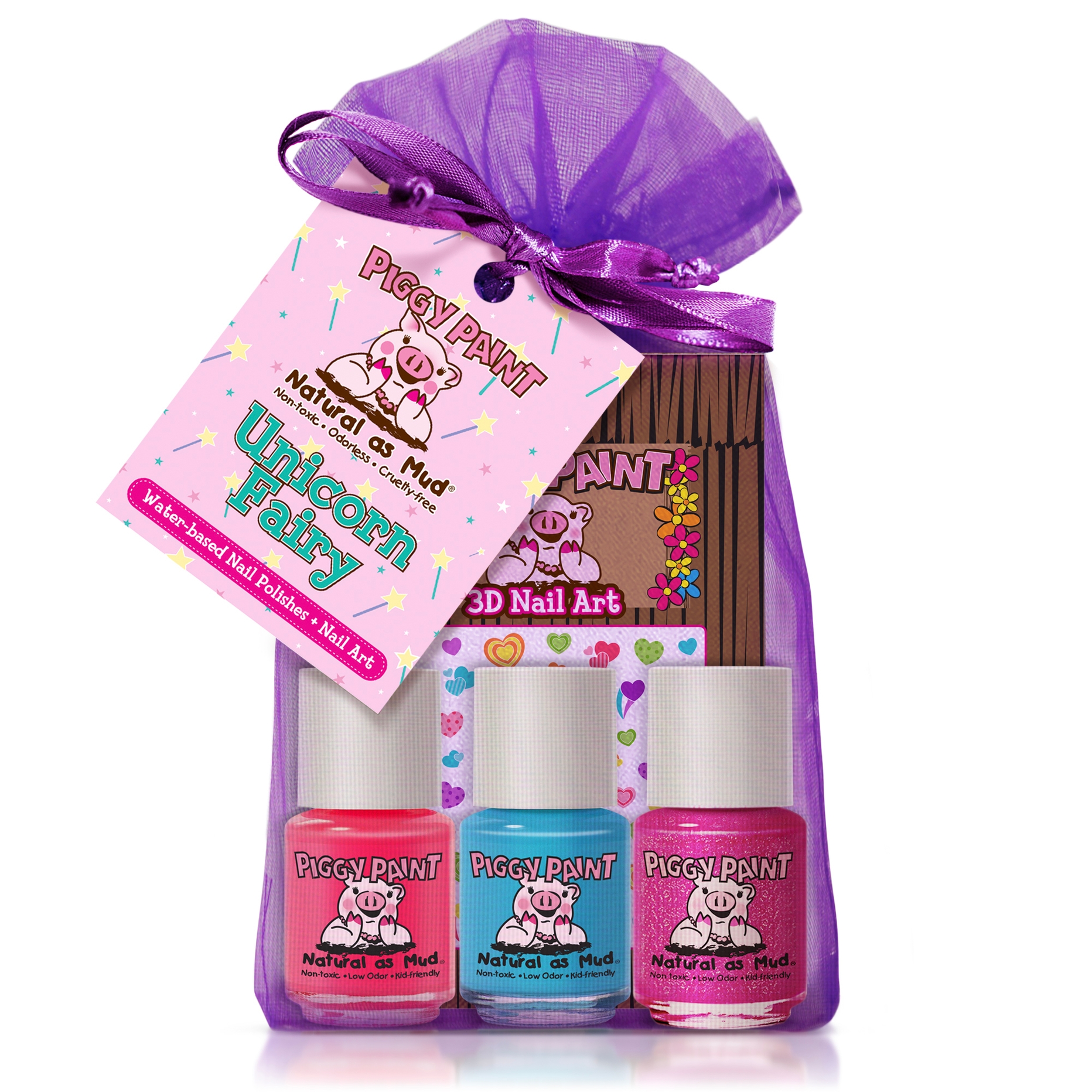 Piggy Paint Unicorn Fairy Nail Polish Set