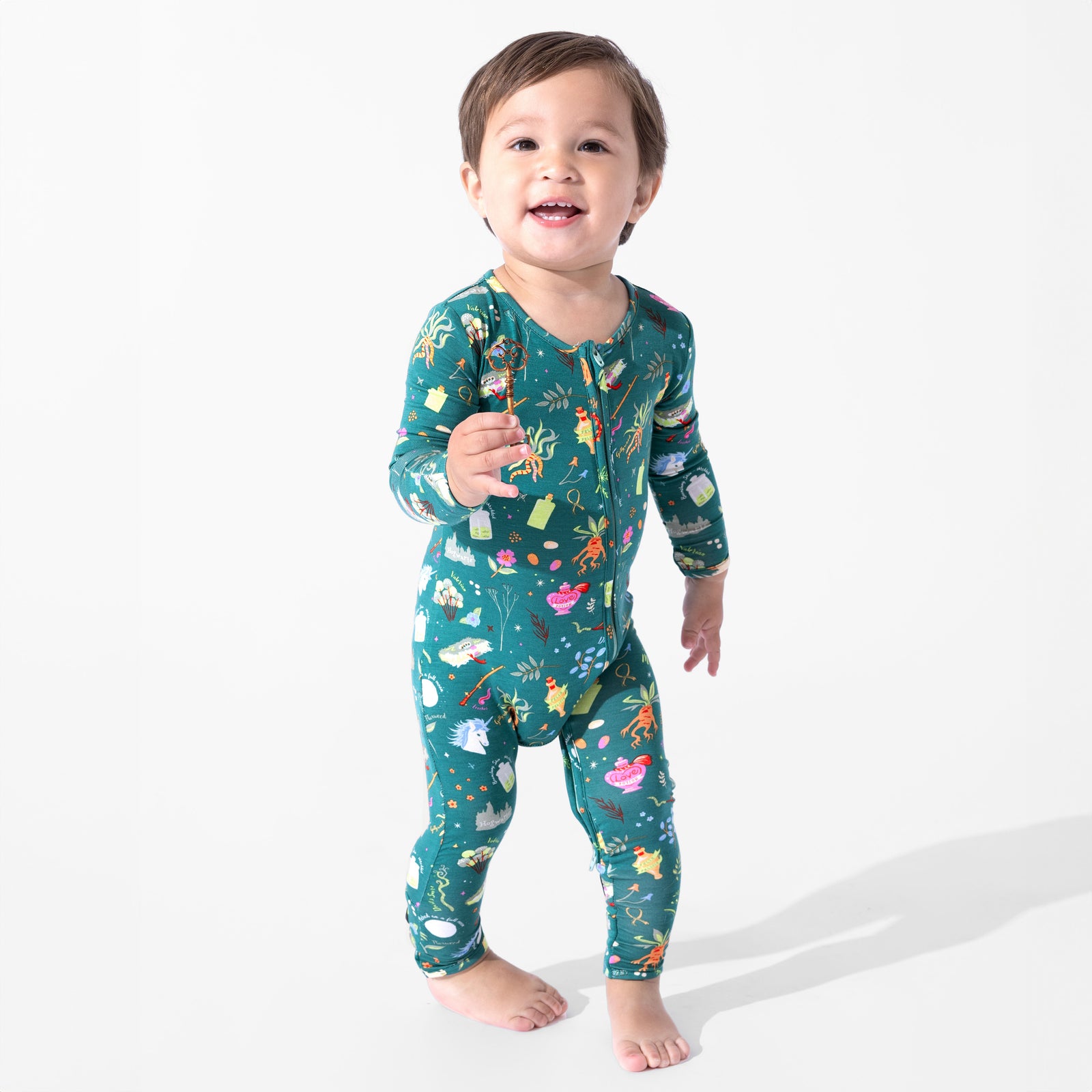 Bellabu Bear Harry Potter Mandrakes & Herbs Bamboo Viscose Convertible Footie