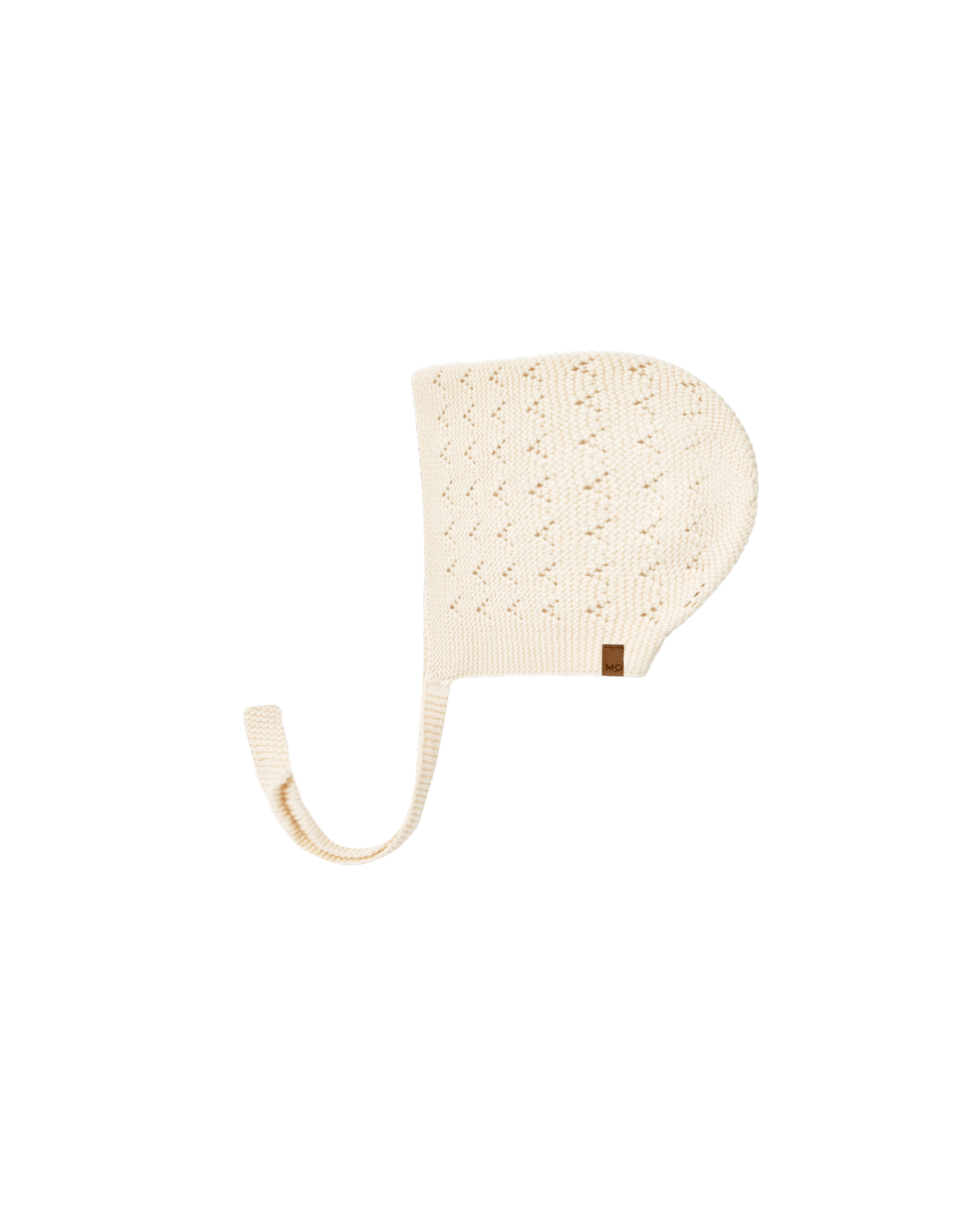 Quincy Mae Knit Bonnet In Natural