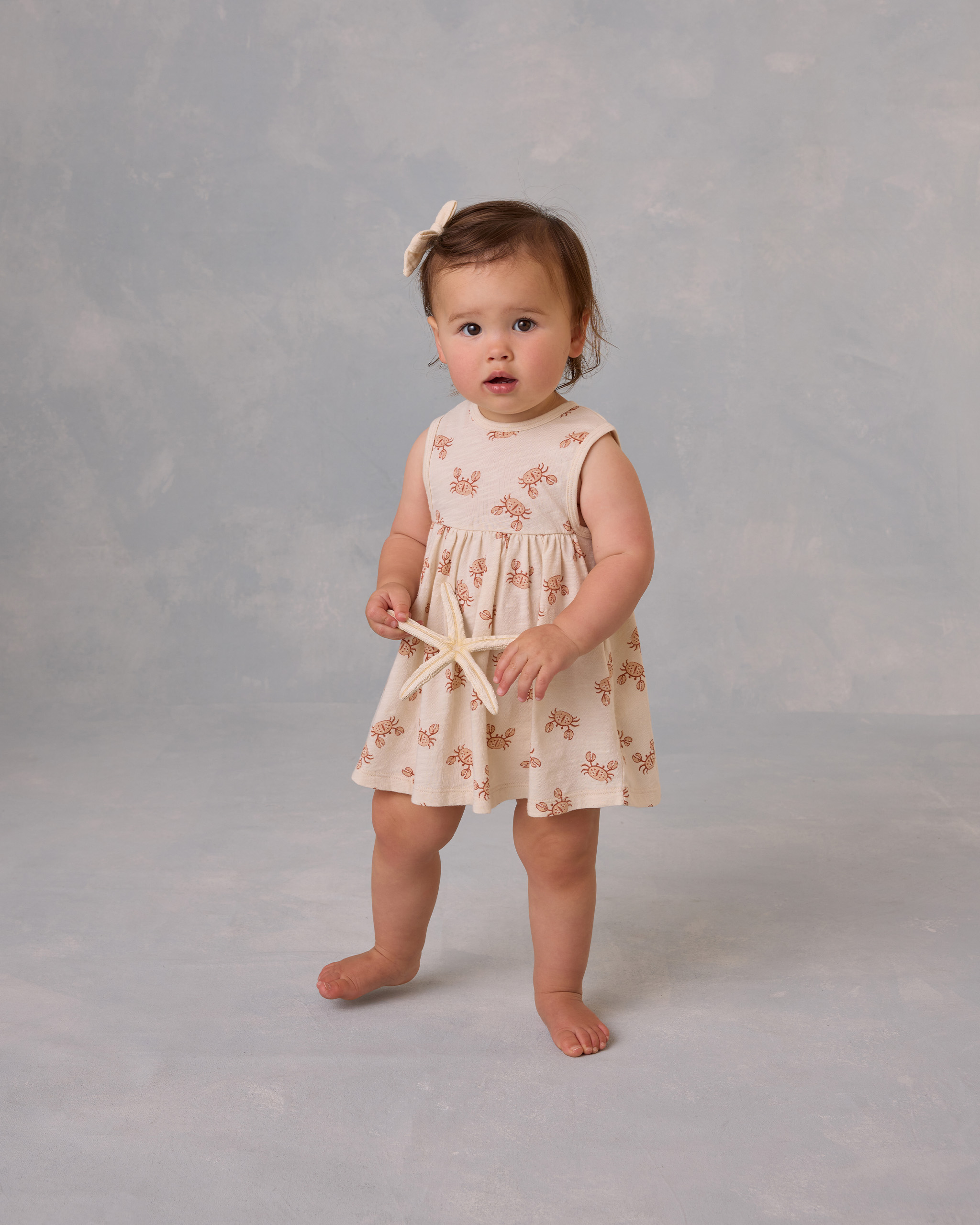 Rylee + Cru Layla Dress In Crabs