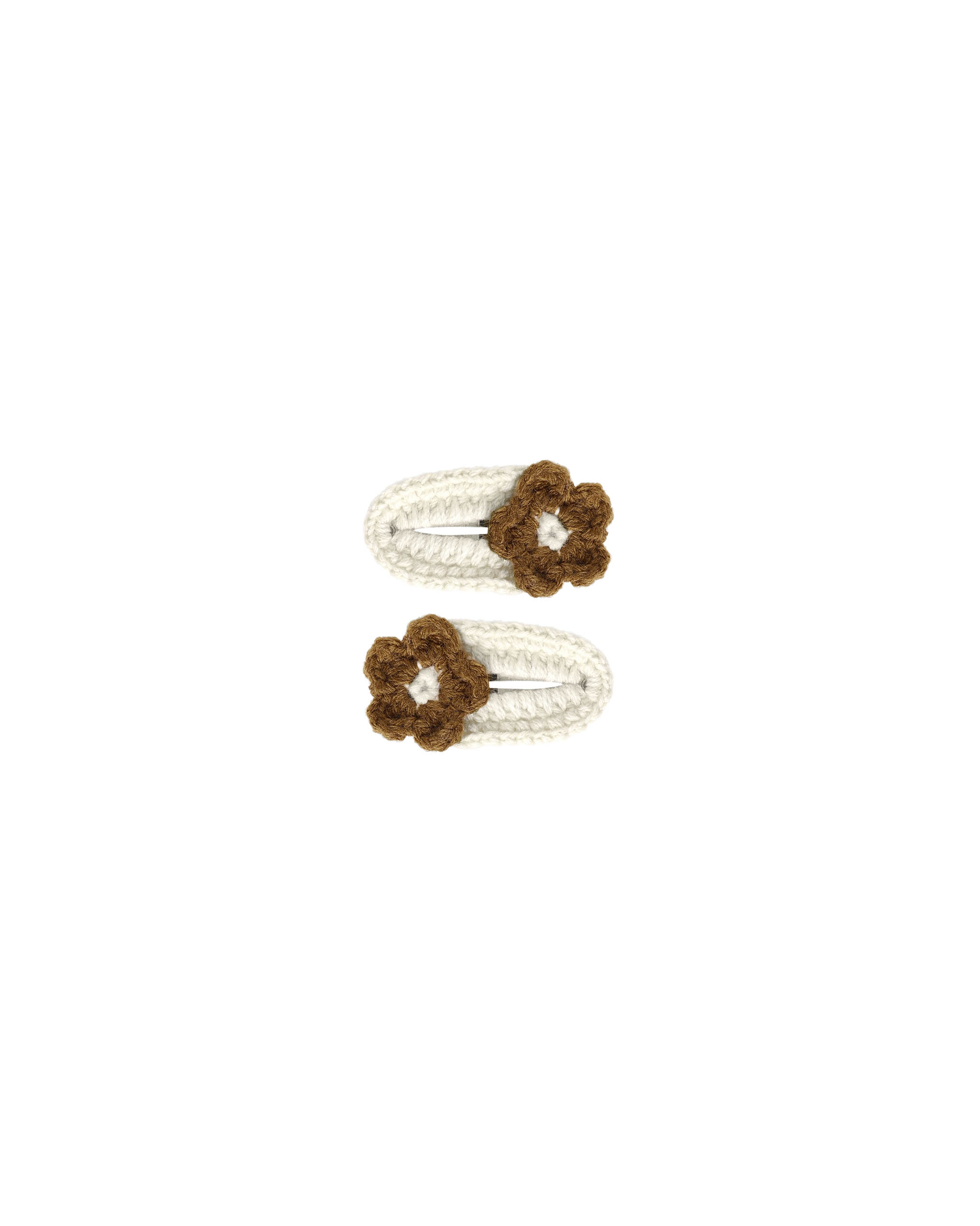 Rylee & Cru Crochet Clips In Golden