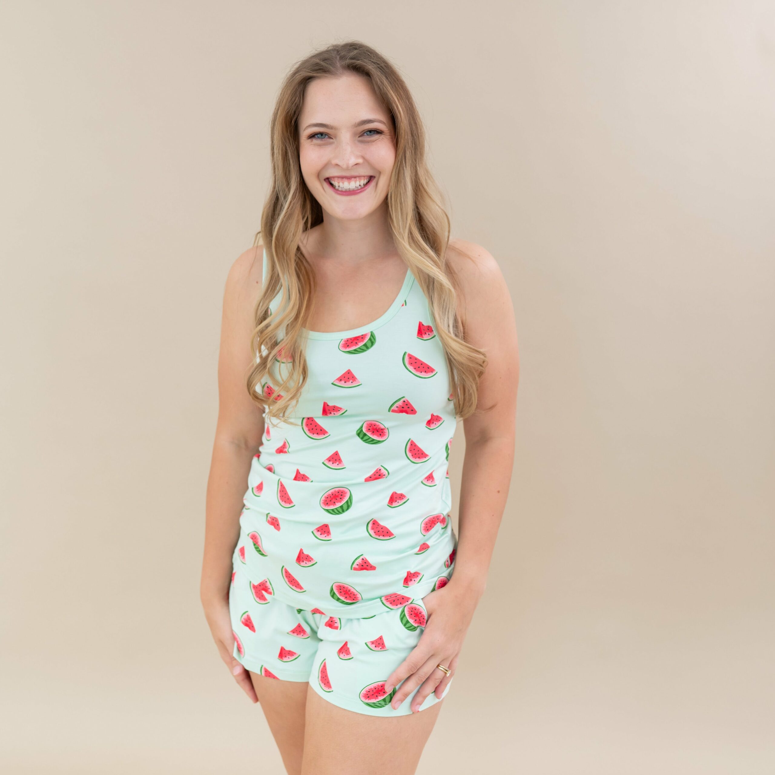 Kyte BABY Women’s Tank Set in Watermelon