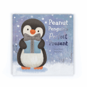 Jellycat Peanut Penguin’s Perfect Present Book