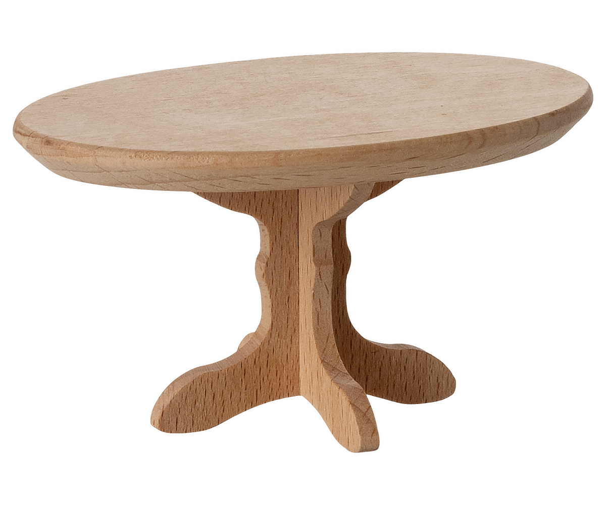 Maileg Oval Coffee Table For Mouse In Nature